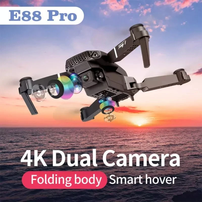 Dron Profesional E88 4k HD-Doble Camara EN OFERTA!