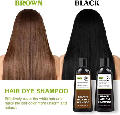 Shampoo Original cubre Canas color negro y marron. Olvídate de las canas!