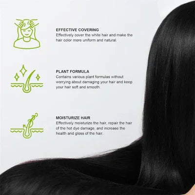 Shampoo Original cubre Canas color negro y marron. Olvídate de las canas!